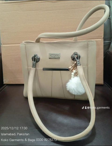 Moschino Inspired Sea-Shell Shoulder Tote