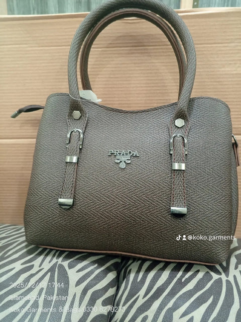 PRADA Milano Signature Executive Satchel